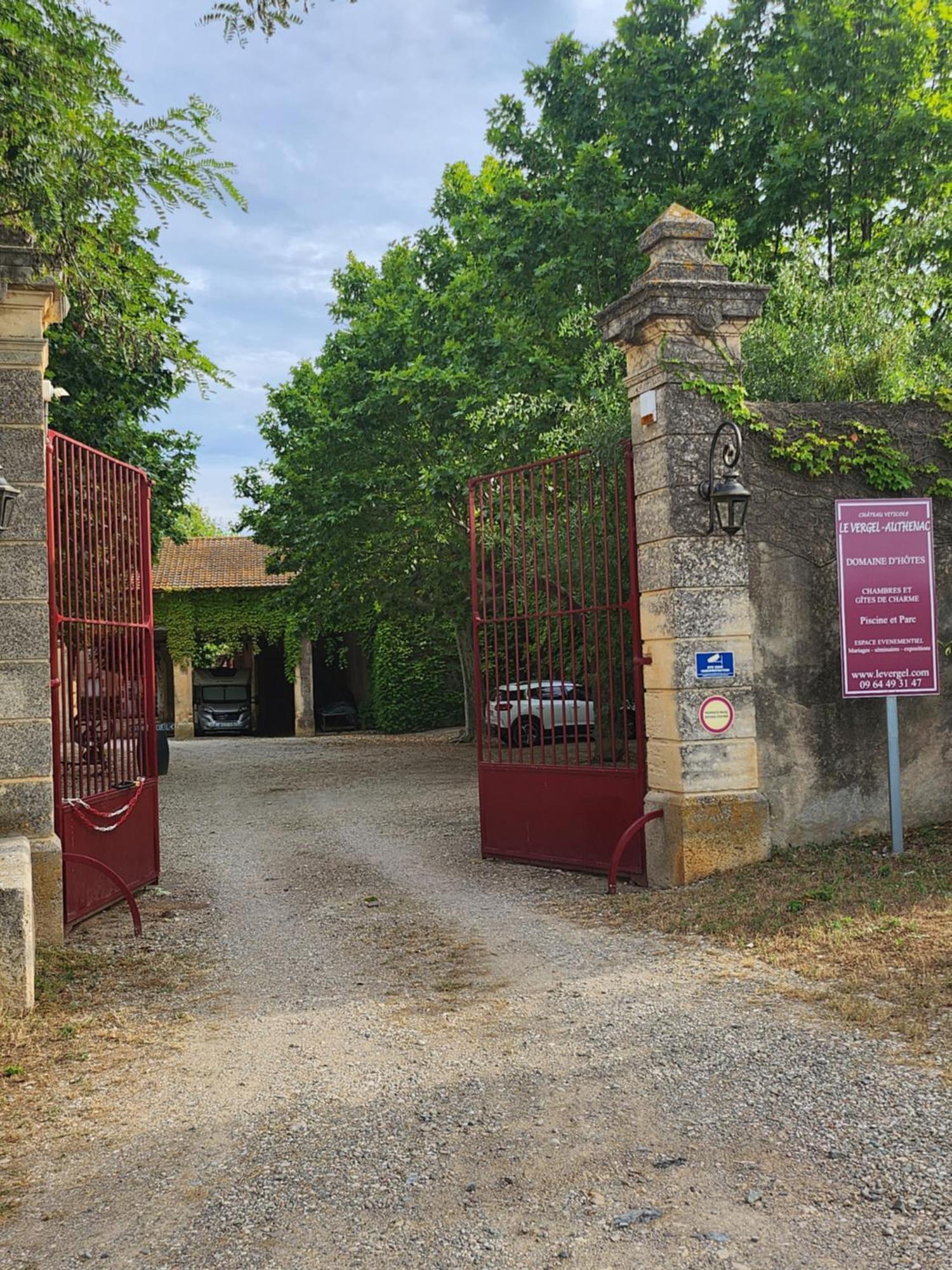 Chateau Le Vergel Authenac Ginestas Extérieur photo